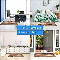 Vista 90 de Teal Hardwood Floor Desk Chair Mat, Painted Wood Board Horizontal Lines Birthdays Easter Holiday Print Backdrop Image, Protects Hardwood Floor Under