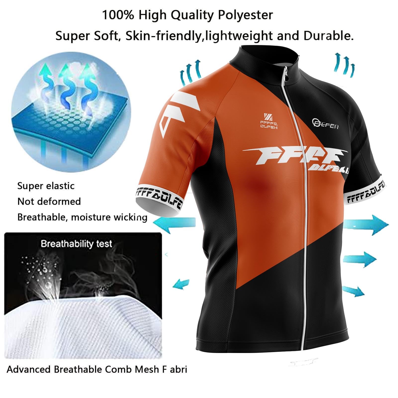 Abbigliamento Ciclismo Uomo Completo Ciclismo Uomo Estivo Completi Ciclismo Squadre Tuta Ciclismo Uomo In Gel Traspirante e Ad Asciugatura Rapida
