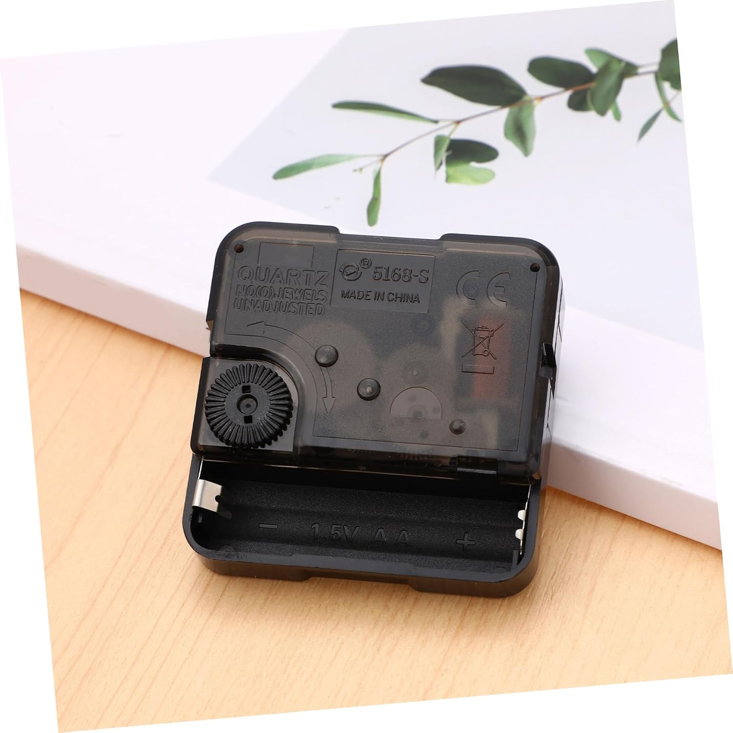 TOYANDONA Quartz Clock Movement Mechanism Replacement Battery Operated DIY Wall Clock Repair Parts Abs Material 2.2 Inch
