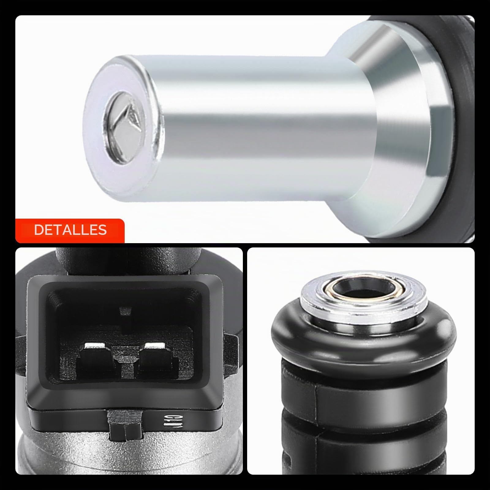 Frankberg 6 válvulas de inyección de gasolina 14272444 | Compatible con: Serie 3 E46, Serie 3 Convertible E46, Serie 3 Coupé E46, Serie 5 E39, Z3 Coupé E36, Serie 5 Touring E39