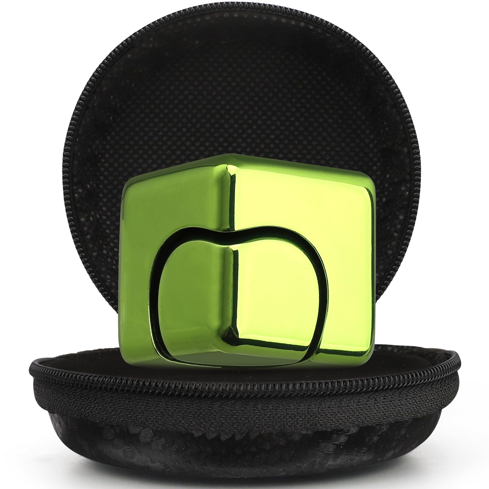 Dilabnba Fidget Spinner Cube Toy for Boys 3-12 Kids Adults, Fidget Block Figner Spinner Focus 2 in 1 Spinning, Mini Easter Basket Stuff Desk Relaxing EDC Toy (Green)