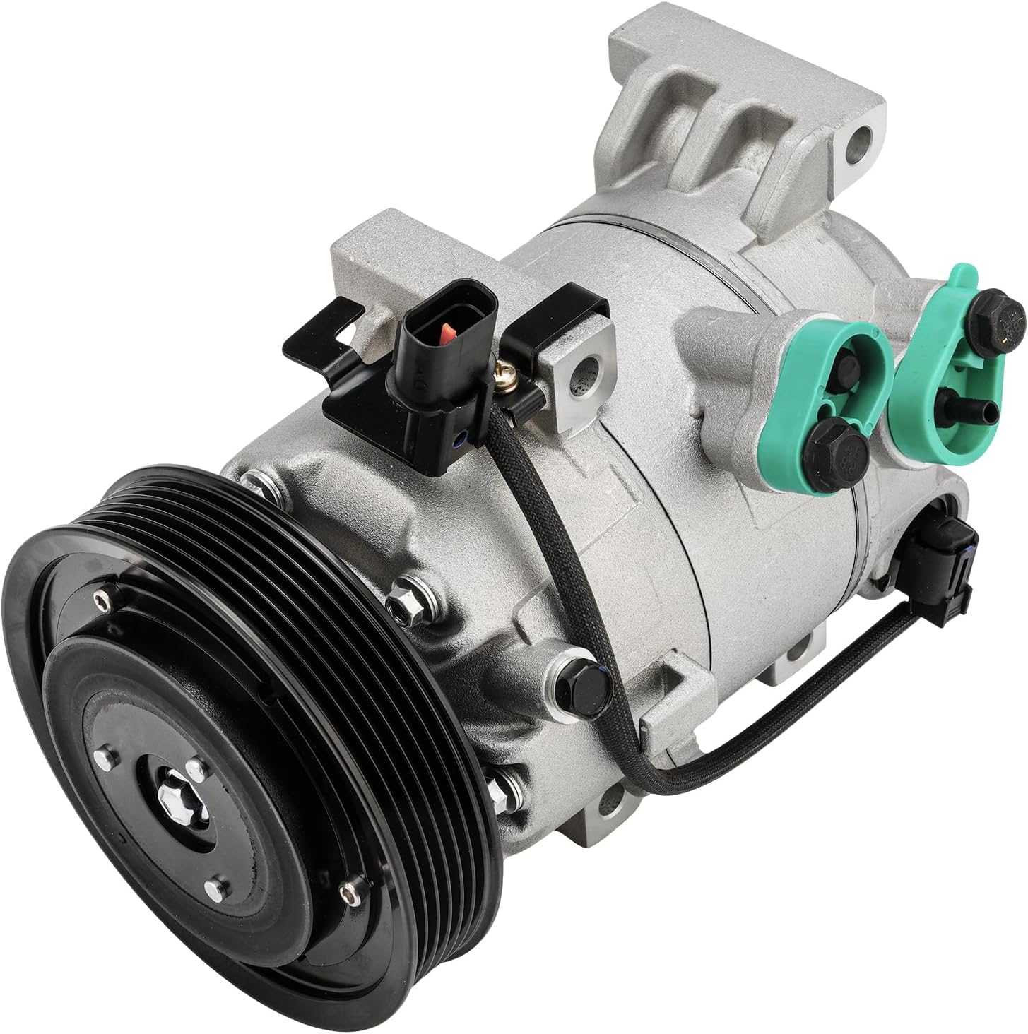 PHILTOP 168306 AC Compressor for KIA Soul 2014-2019 1.6L, Soul 2017-2019 1.6T, Elantra 2017-2020 1.6T, Forte5 2014-2018 1.6T, Forte Koup 2014-2016 1.6T, Elantra GT 2019-2020 1.6T, A/C Compressor