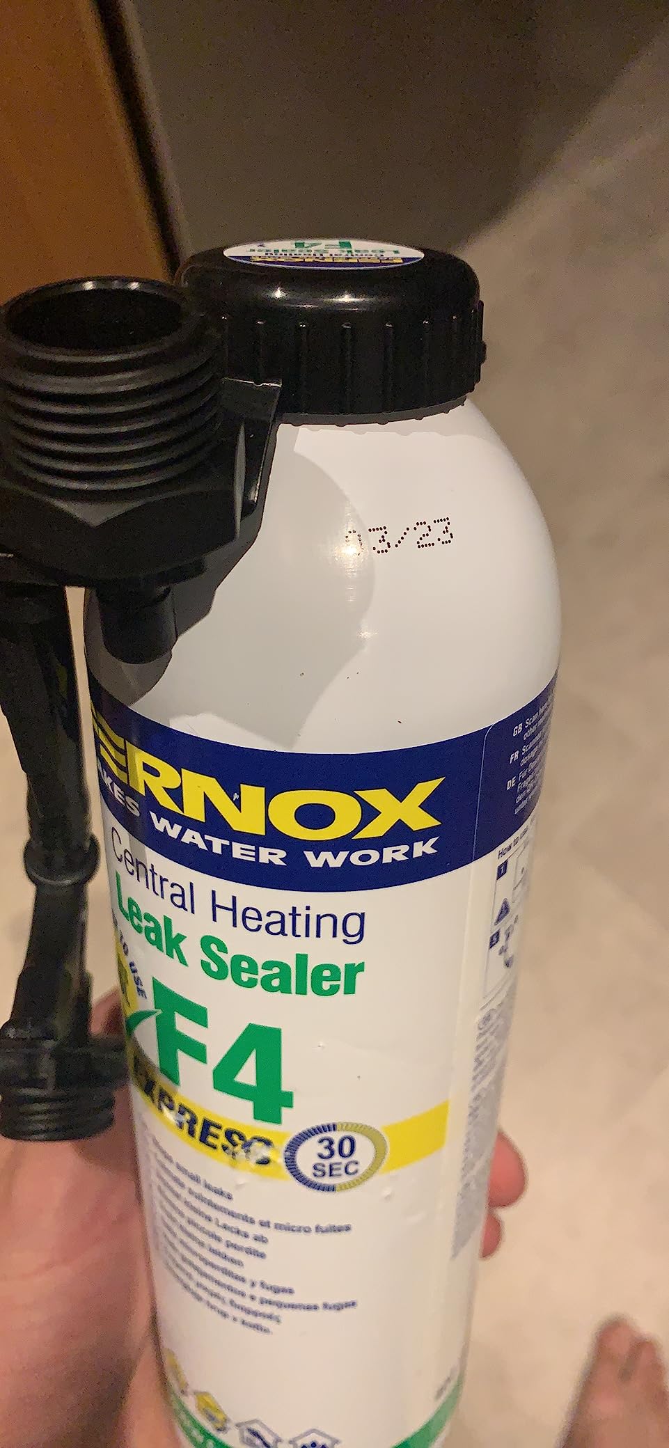 FERNOX Central Heating Leak Sealer F4 Express 400ml Fast Results 30