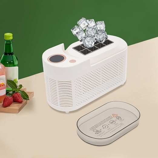 Fabricadora de Hielo Portátil haedspup 33 lbs/día miniatura 8