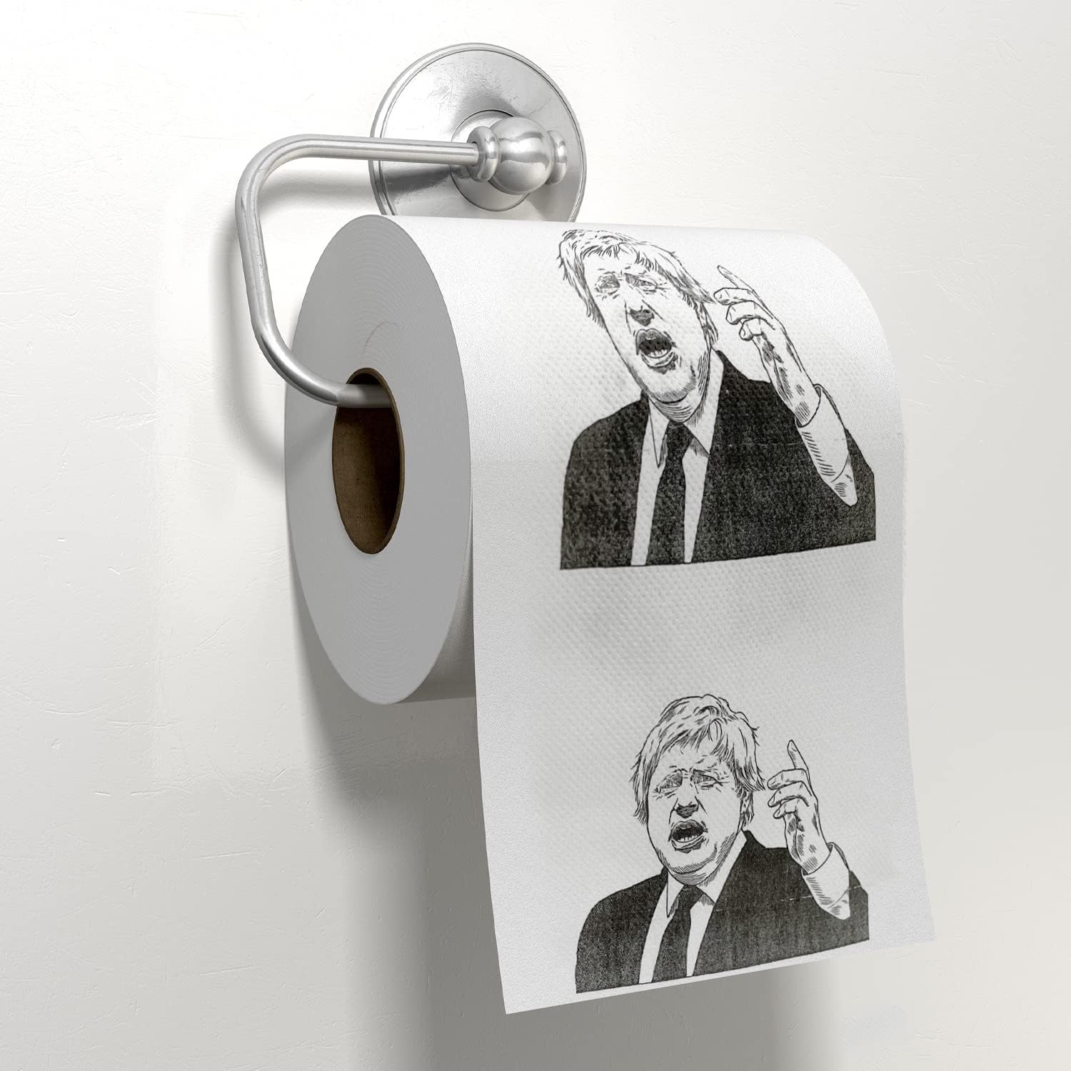 YP Gadgets Pootin or Boris Toilet Roll. Toilet Paper Funny Gifts for