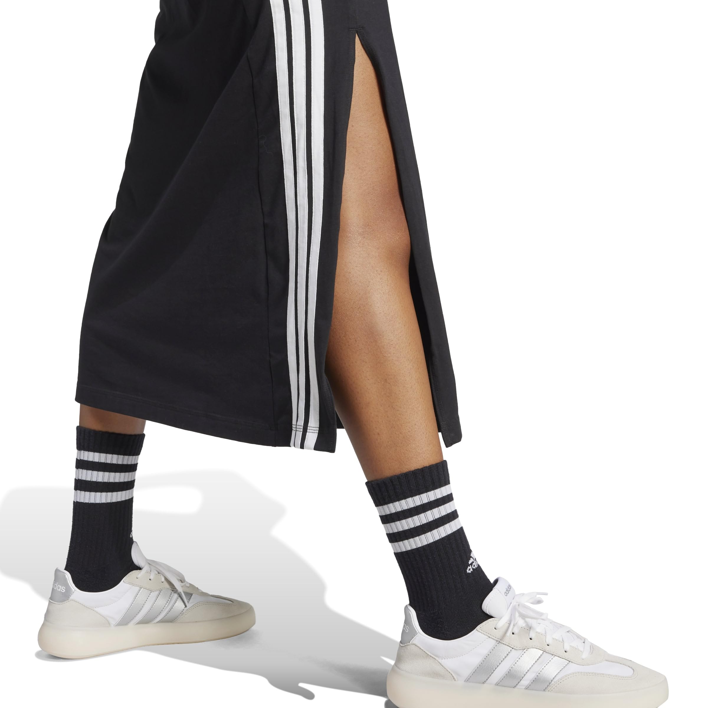 adidas Women's Vestido Largo Essentials Racerback 3 Bandas