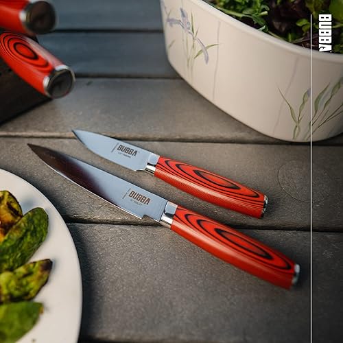Miniatura 2 de BUBBA Cuchillo utilitario Kitchen Series de 6 pulgadas perfecto para picar y cortar verduras pequeñas, carnes y hierbas.