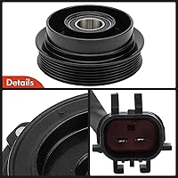 Vista 7 de Kit de embrague de compresor de A/C de A-Premium compatible con Dodge Charger 2006-2010, Challenger 2008-2010, Magnum 2005-2008 y Chrysler 300
