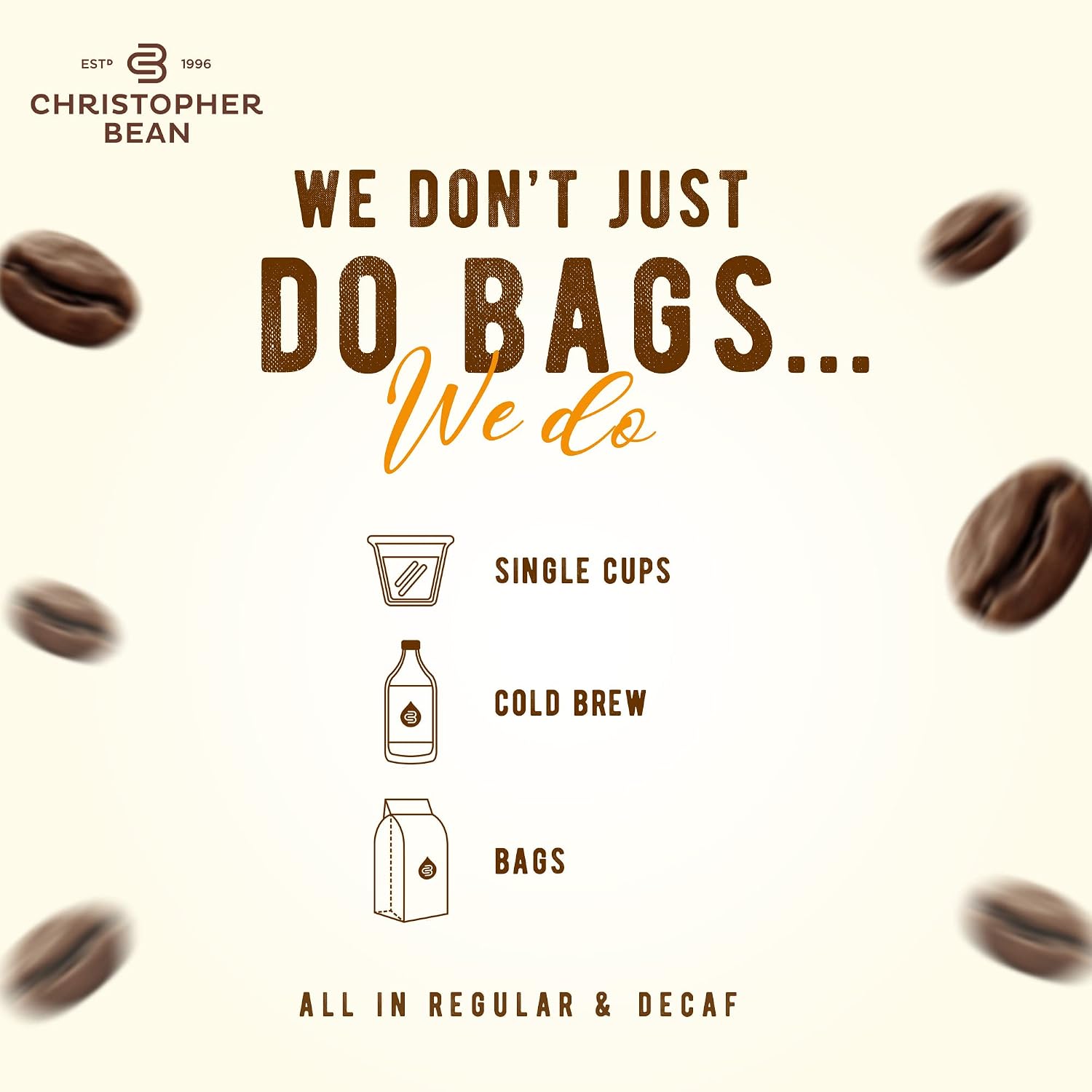 Christopher Bean Coffee - Butterscotch Brownie Flavored Coffee, (Regular Ground) 100% Arabica, No Sugar, No Fats, Made with Non-GMO Flavorings, 12-Ounce Bag of Regular Ground coffee