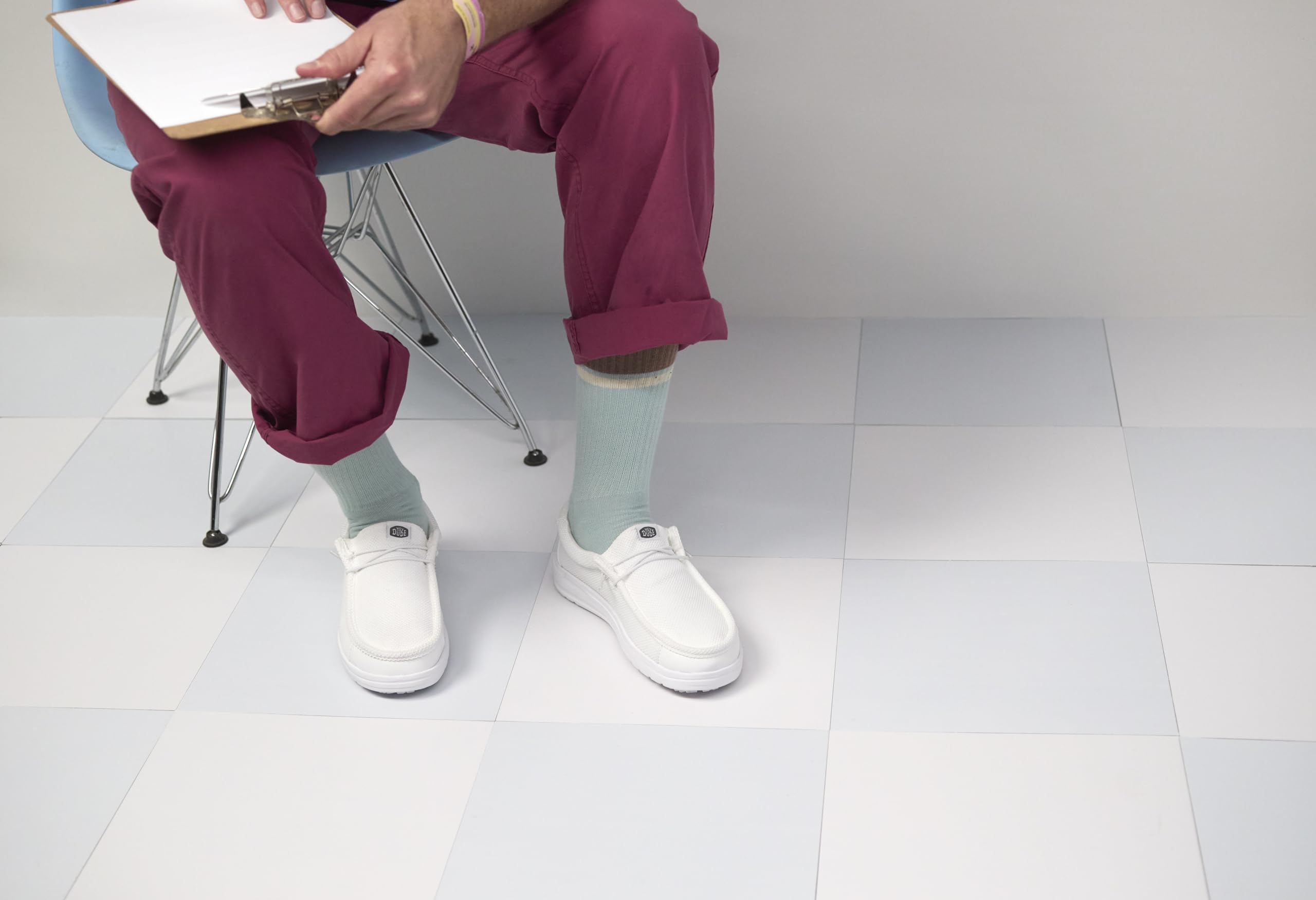 HEYDUDE Mocassini Classici da Uomo Wally Work Ce