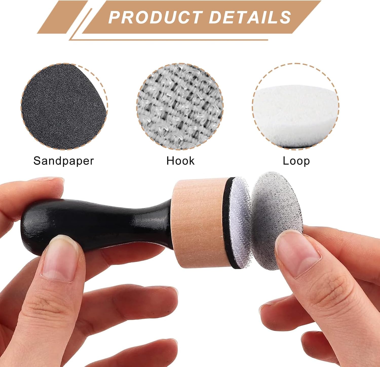 13Packs Round Mini Ink Blending Tool with 3 cm/1.18 Inch Foam Replacement Set Including 12Pcs Replacement Refill Foam Pads Drawing Art Supplies Ink Painting Tools for Scrapbooking Craft