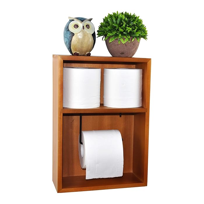 Buy Spiretro Wall Mount Toilet Paper Holder, Decorative Tissue Paper ...