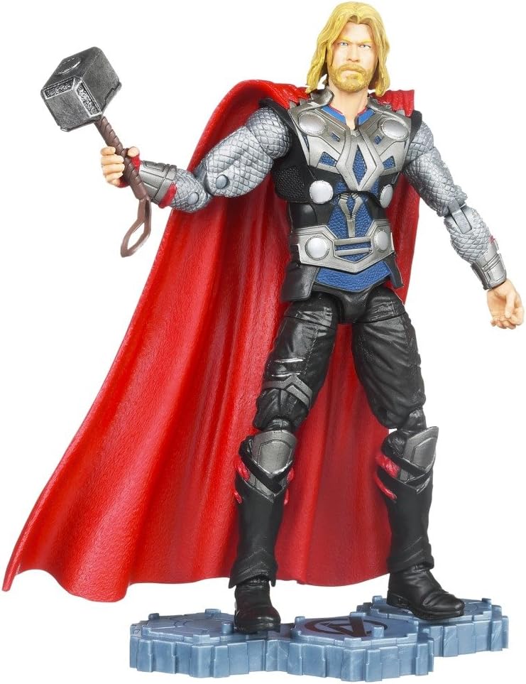 Marvel Legends Avengers Movie Exclusive 6 Inch Action Figure Thor Includes Collectors Base