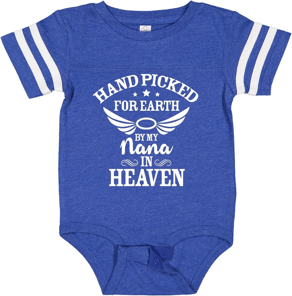 inktastic Handpicked for Earth By My Nana in Heaven with Angel Baby Bodysuit