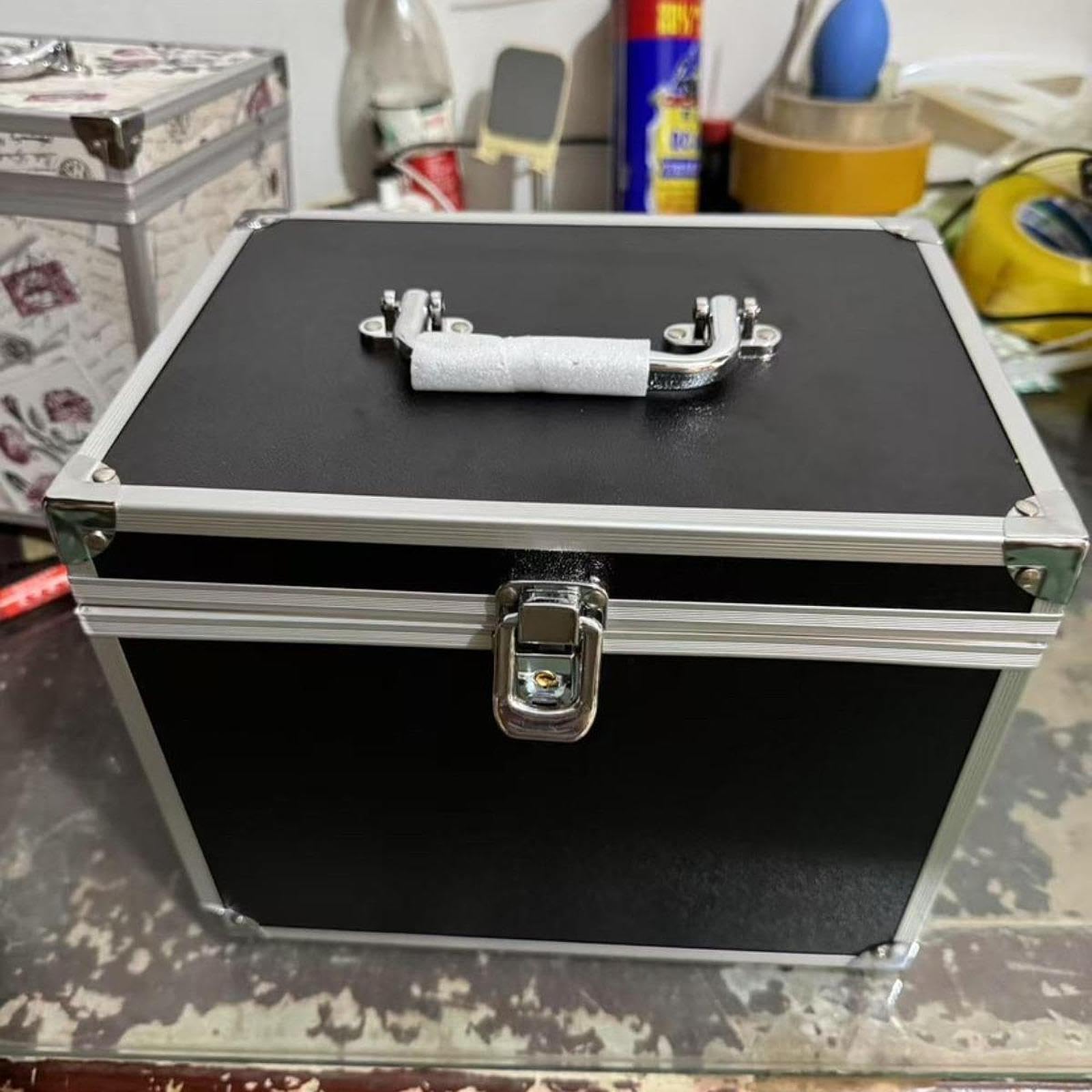 Trousse de Maquillage Portable et Verrouillable pour Pédicure, Organiseur pour
