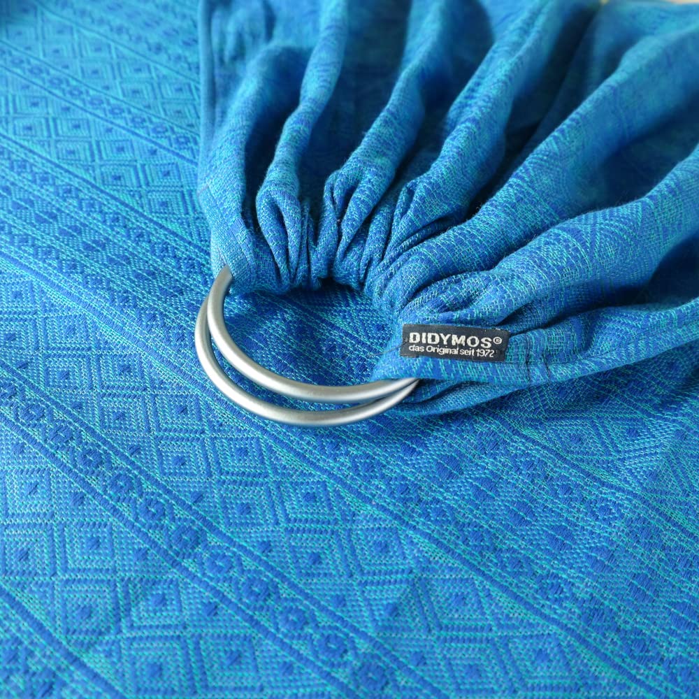 Didymos Didysling Prima Ultramarin Babytrage Ring Sling Größe 1, R Blau
