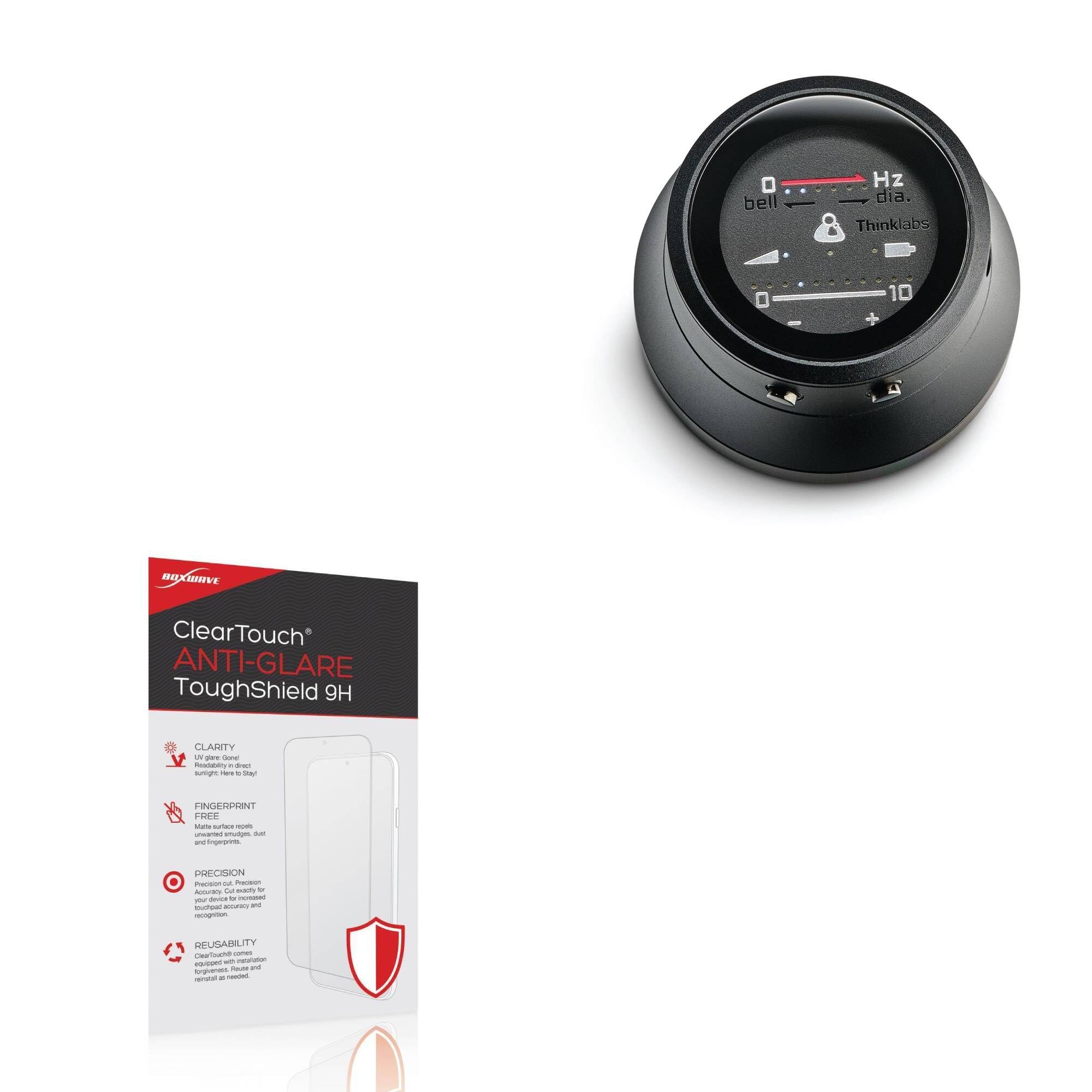 BoxWave Screen Protector Compatible with ThinkLabs One Digital Stethoscope - ClearTouch Anti-Glare ToughShield 9H (2-Pack), Anti-Glare 9H Tough Flexible Film Screen Protector