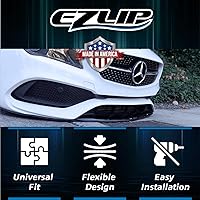 Vista 6 de EZ Lip – Protector de rayado original universal de 8.0 pies para parachoques delantero con placa deslizante de armadura