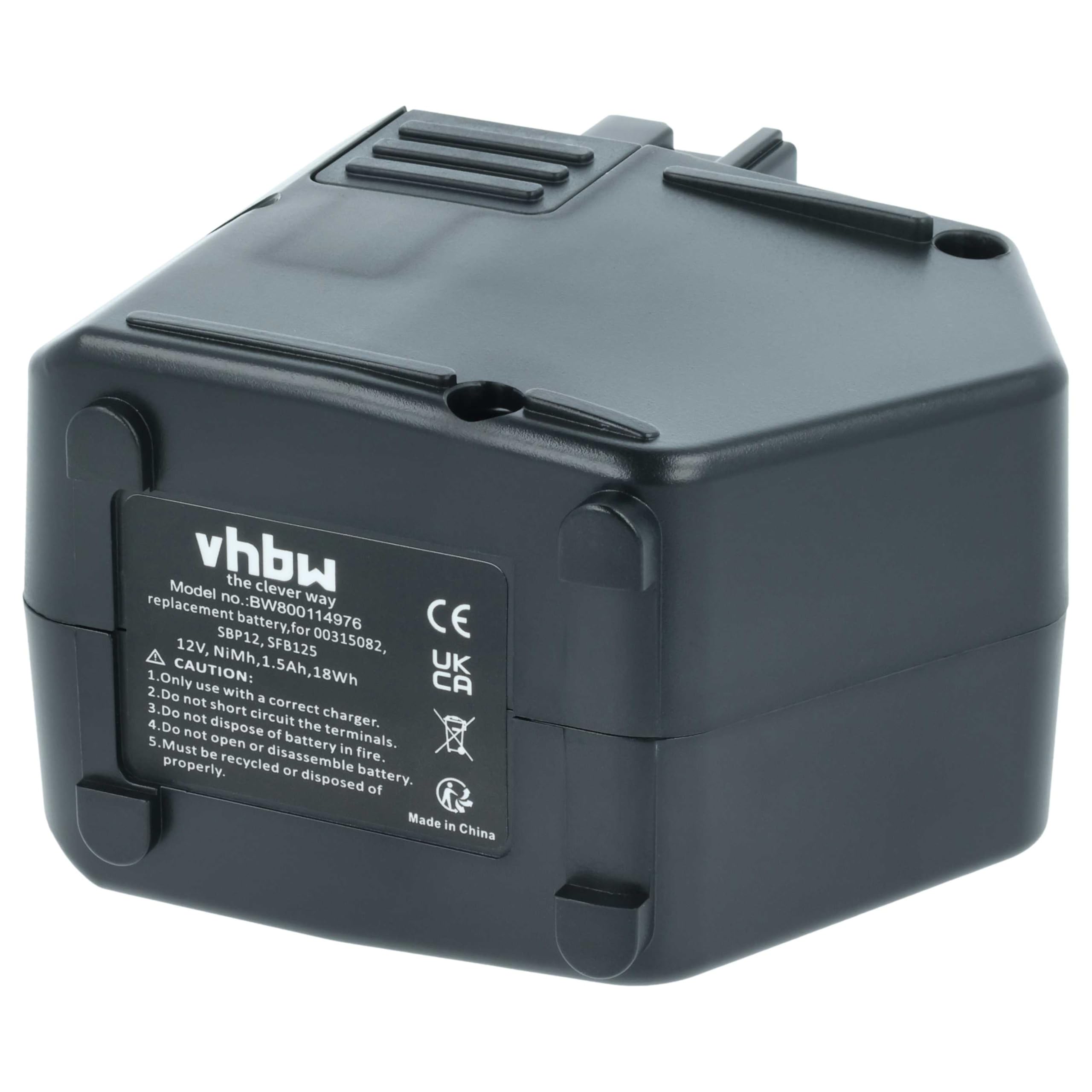 vhbw 2X Batterie Remplacement pour Hilti SFB105