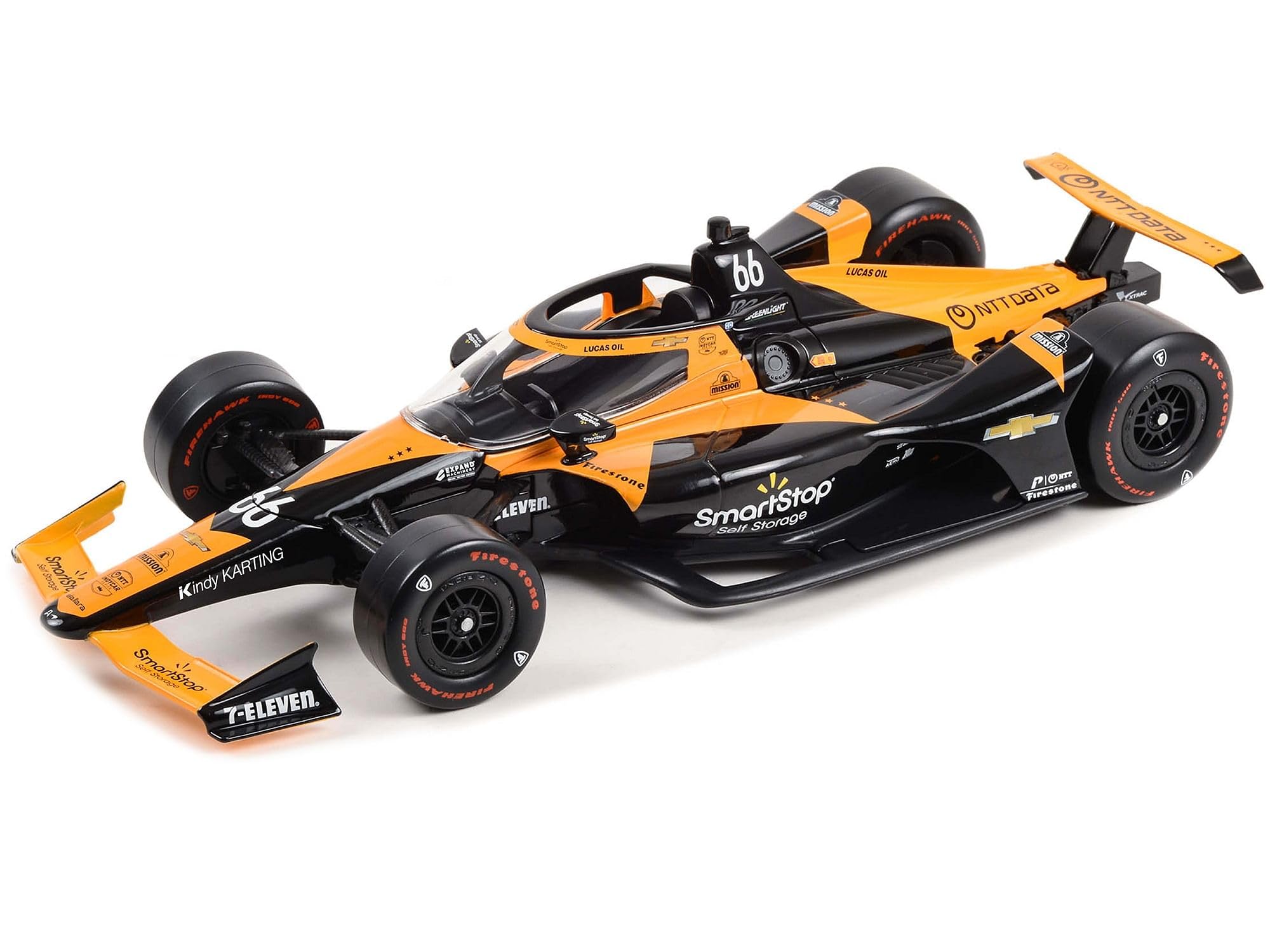 Amazon.com: Dallara IndyCar #66 Tony Kanaan SmartStop Self Storage