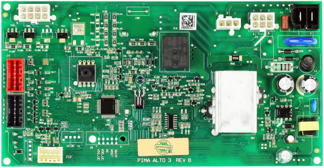 W11578827 CKD578827X compatible with Whirlpool, Maytag, KitchenAid, Jenn-Air, Amana, Magic Chef, Admiral, Norge, Roper, Kenmore, and others Washer Control Board fits old number W11608056