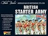 Warlord Black Powder Revolutionary War British Starter Army Tabletop Miniatures - Plastic Paintable Miniature 1700-1900 Soldiers Set, Unpainted Table Top 28mm Military Minifigures for Adults, Gaming