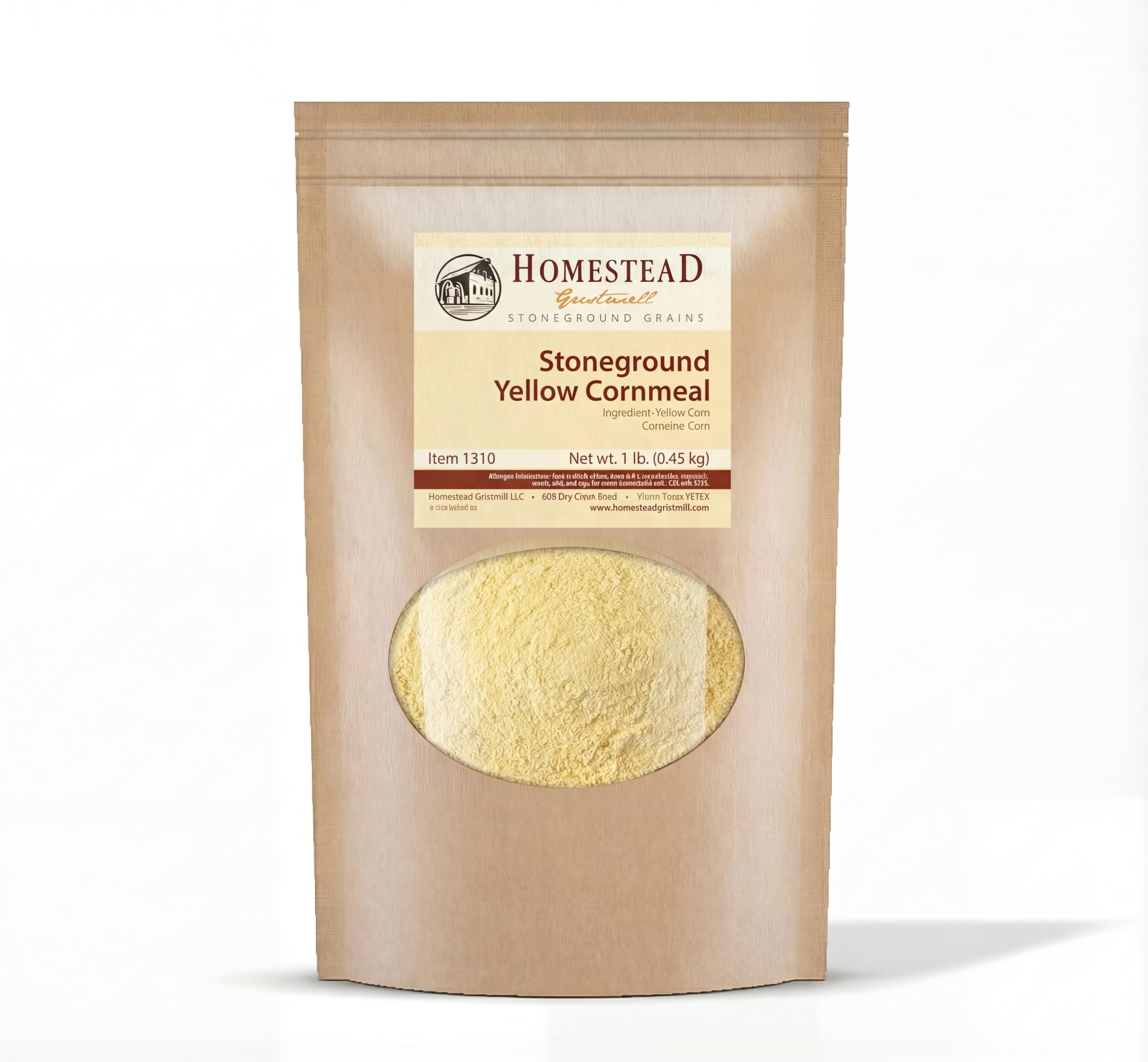 All-Natural, Stone-ground Yellow Cornmeal