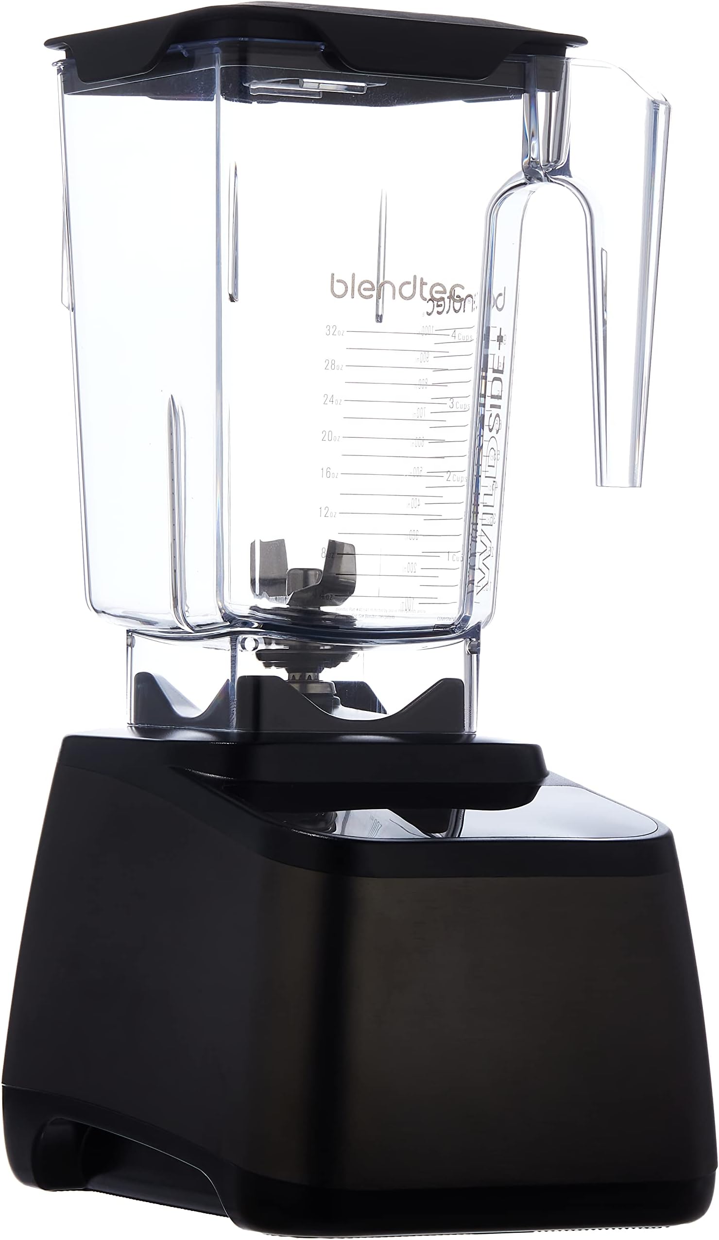 Blendtec Blender Designer 725 - Gunmetal (Made In USA), stainless steel blade, ice crushing, soup blend, strong blender jar, smoothie bottle