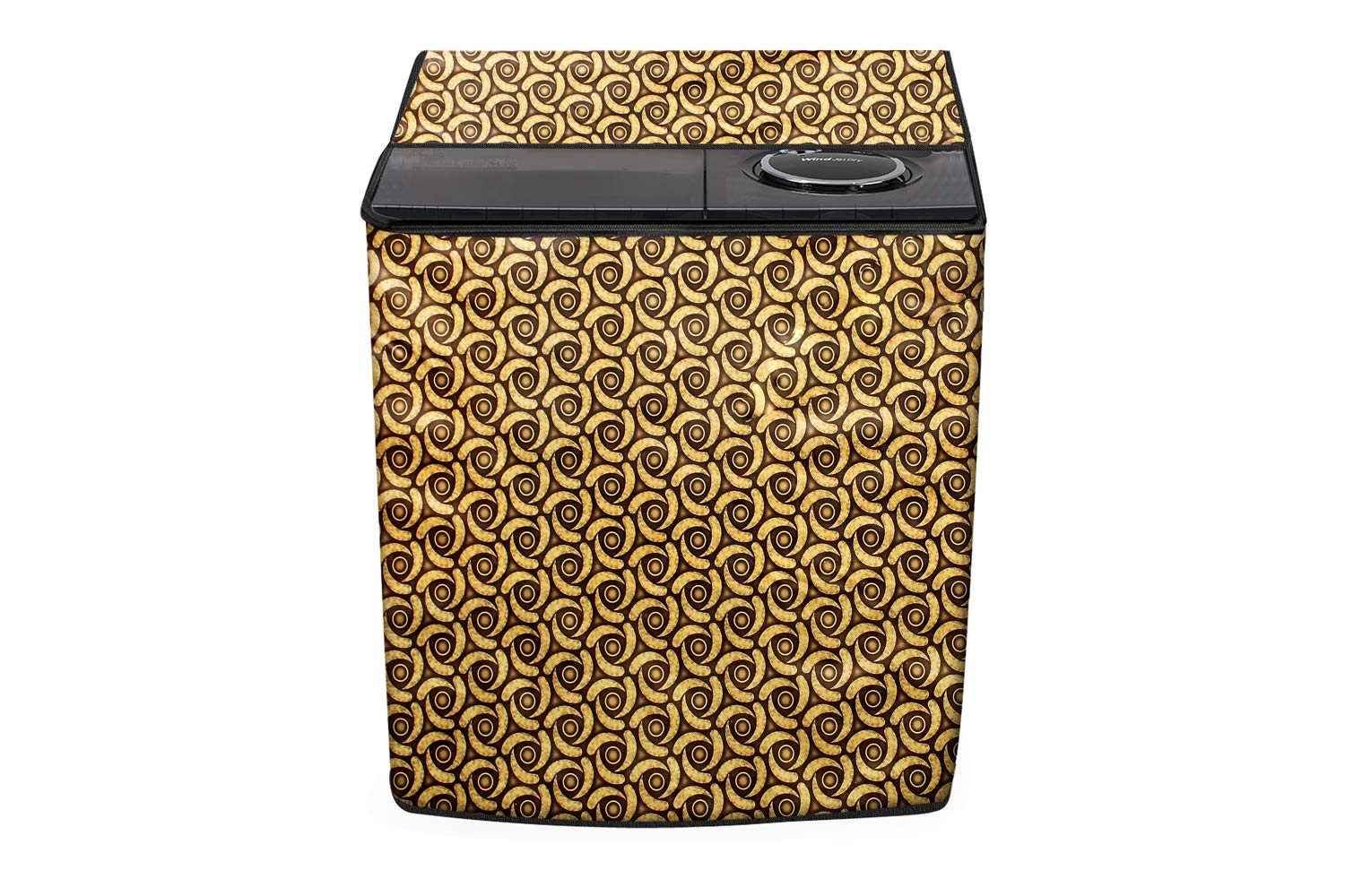 Stylista semi Automatic top Load Washing Machine Cover for 7 kg, 7.2 kg, 7.3 kg & 7.8 kg PVC Multicolor-image-33