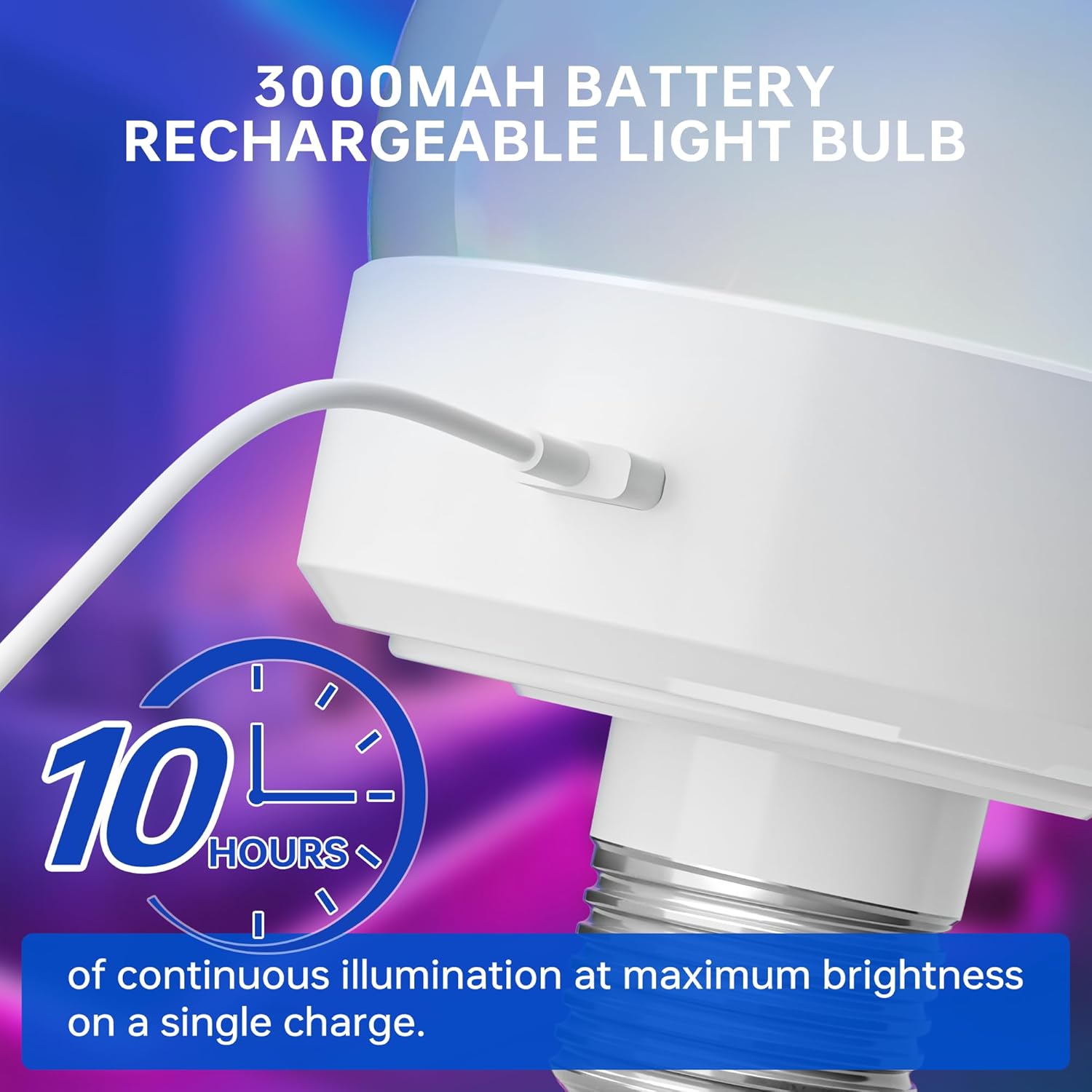 Rechargeable Battery Operated Light Bulb: E26 Wireless LED Night Light with Remote Control and Timer for Lamp, 3000mAh Dimmable Magnetic Puck Lights, 3 Color Temperatures+12 RGB Colors, Outdoor, 4pcs