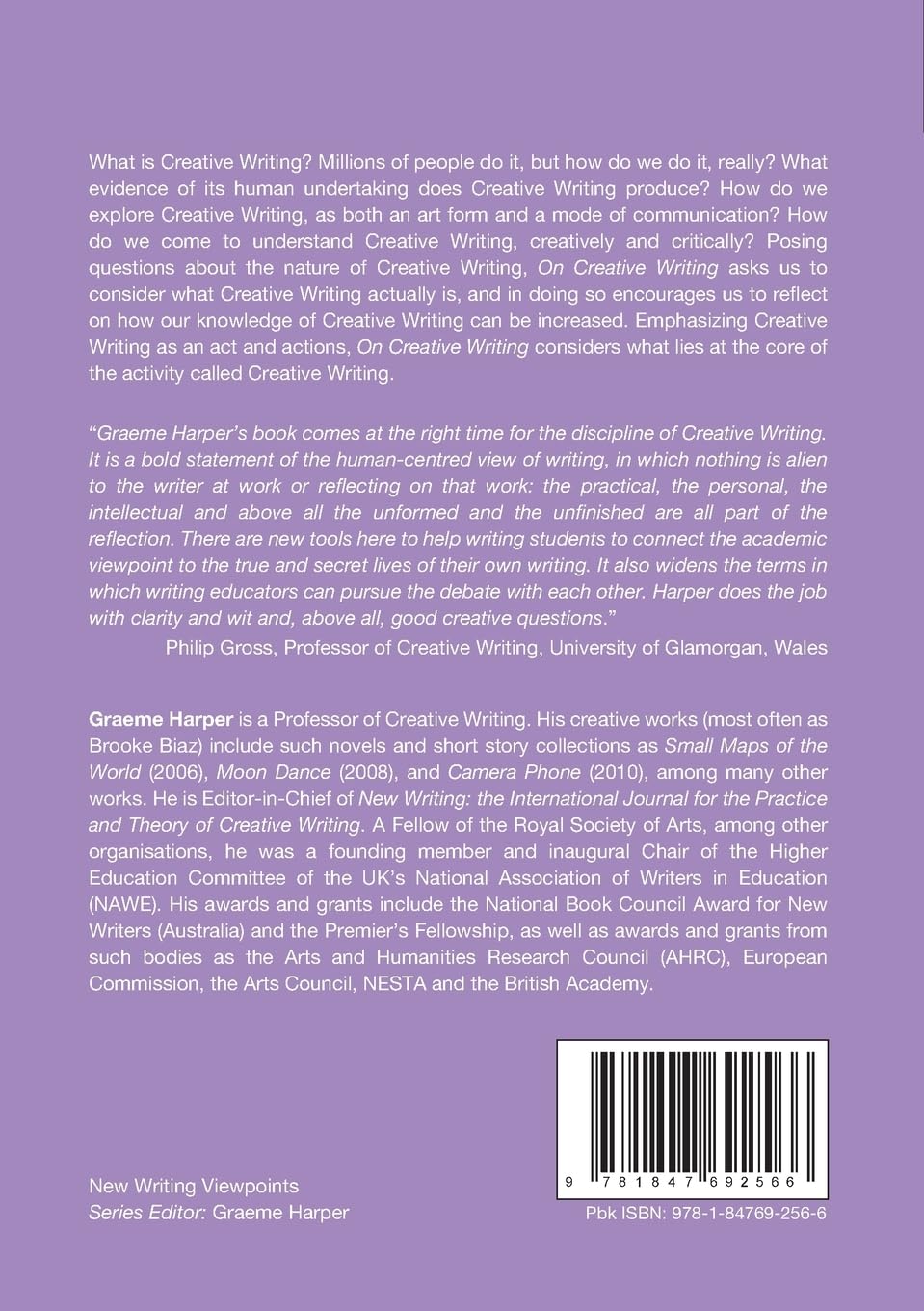 On Creative Writing: 4