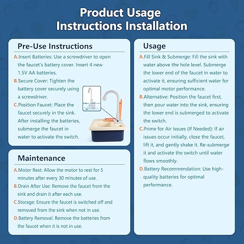 Vista 17 de BOBXIN Fregadero de juego con agua corriente, fregadero de juguete de cocina para niños pequeños, juego de roles eléctrico para lavavajillas, juego