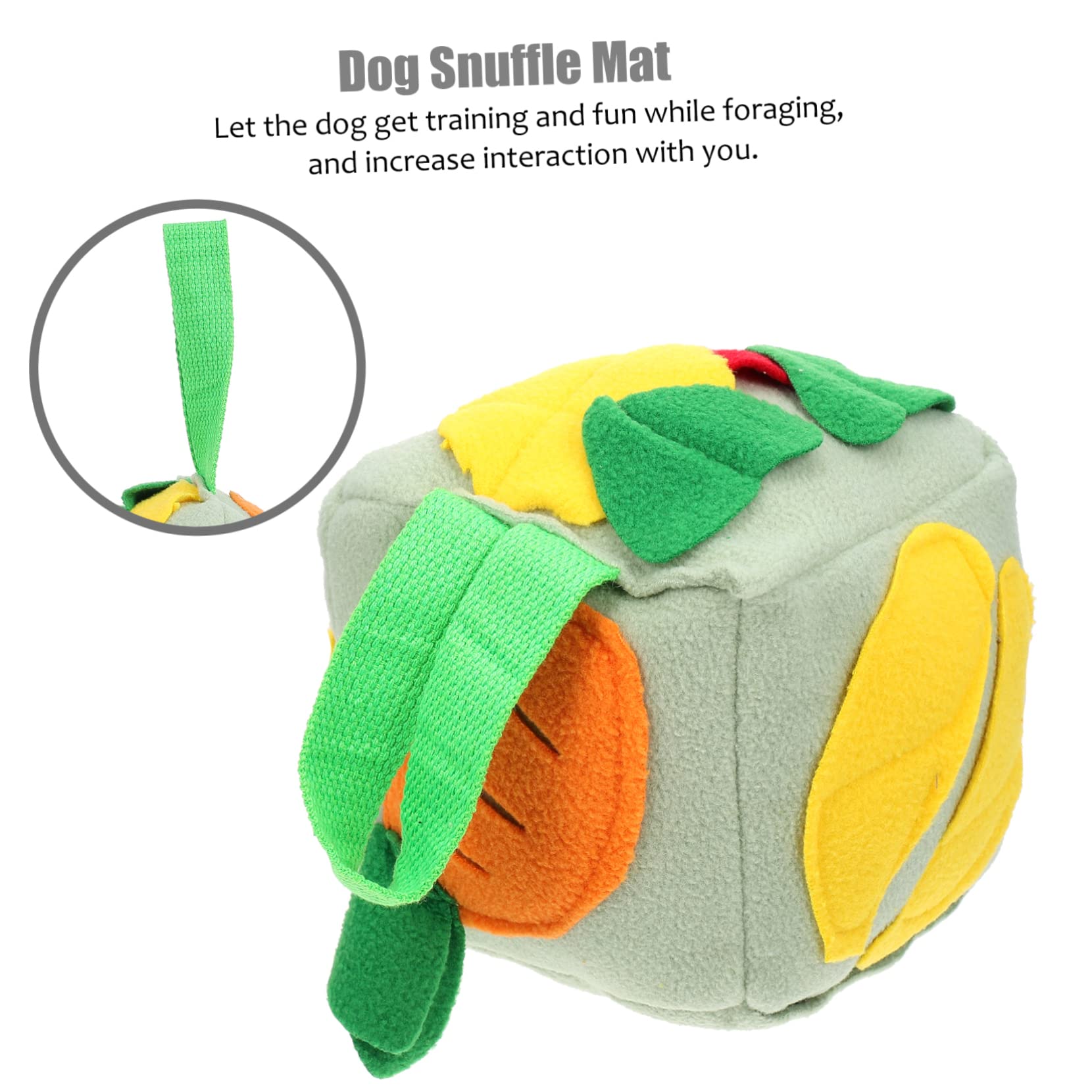 FRCOLOR 2stücke Hunde-schnüffelball Aus Strapazierfähigem Material Interaktives Futterspielzeug Für Training Und Beschäftigung Leckeres Spielzeug Für Kleine Und Große Hunde Fördert