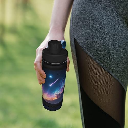 Miniatura 7 de Hervidor de agua aislado Star Night de acero inoxidable  Botella de agua divertida con aislamiento  Ideal para deportes y viajes