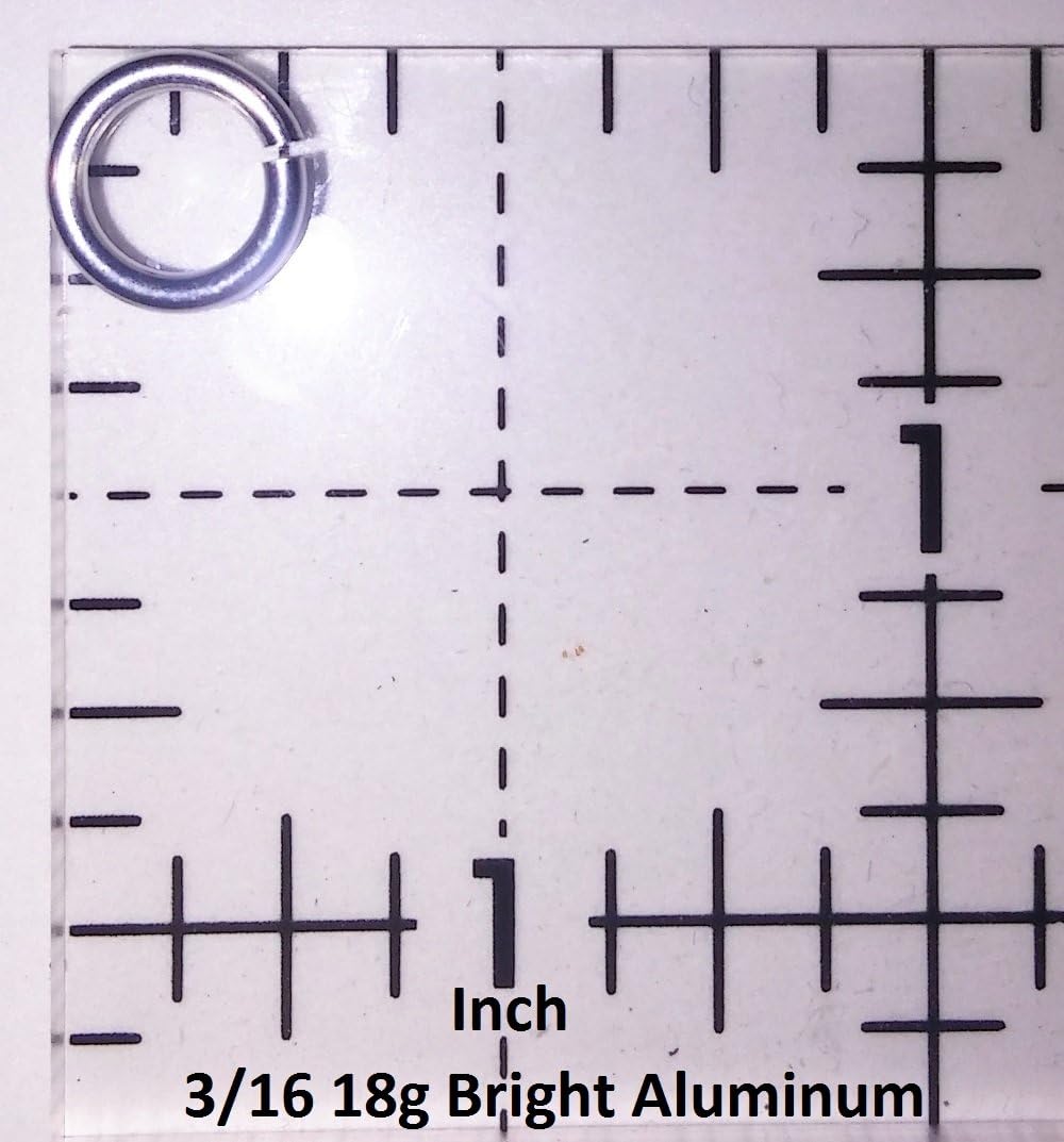Jeweler Starter Kit Jump Rings Anodized Aluminum 3/16 18g American Chainmail