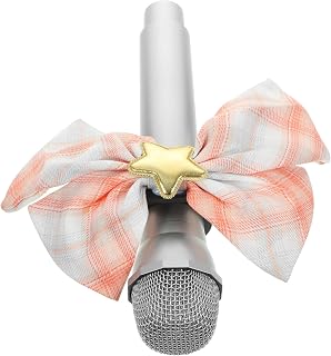 VICASKY Kids Toys Fake Microphone Prop Simulate Speech Practice Microphone Metal Microphone Model Kids Speaking Toy Pretend Play Karaoke Props for Boys Girls Kids Microphone