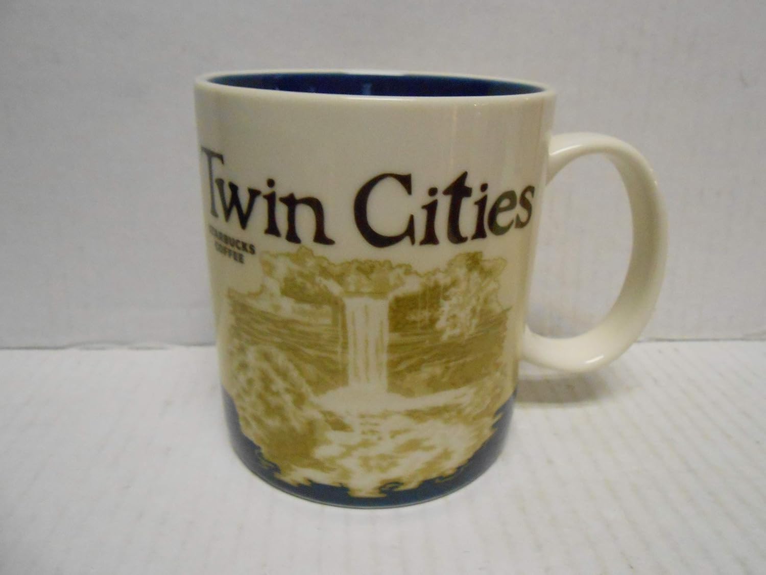 Starbucks Global Icon Collector Series 16 oz Coffee Mug Cup Twin Cities Minneapolis