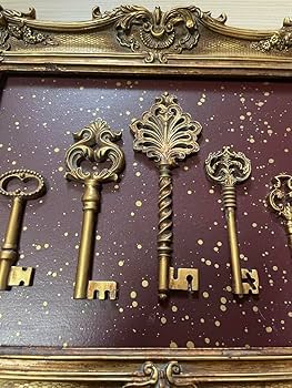 Amazon.co.jp: アンティーク調 額縁 鍵 キー : ホーム＆キッチン