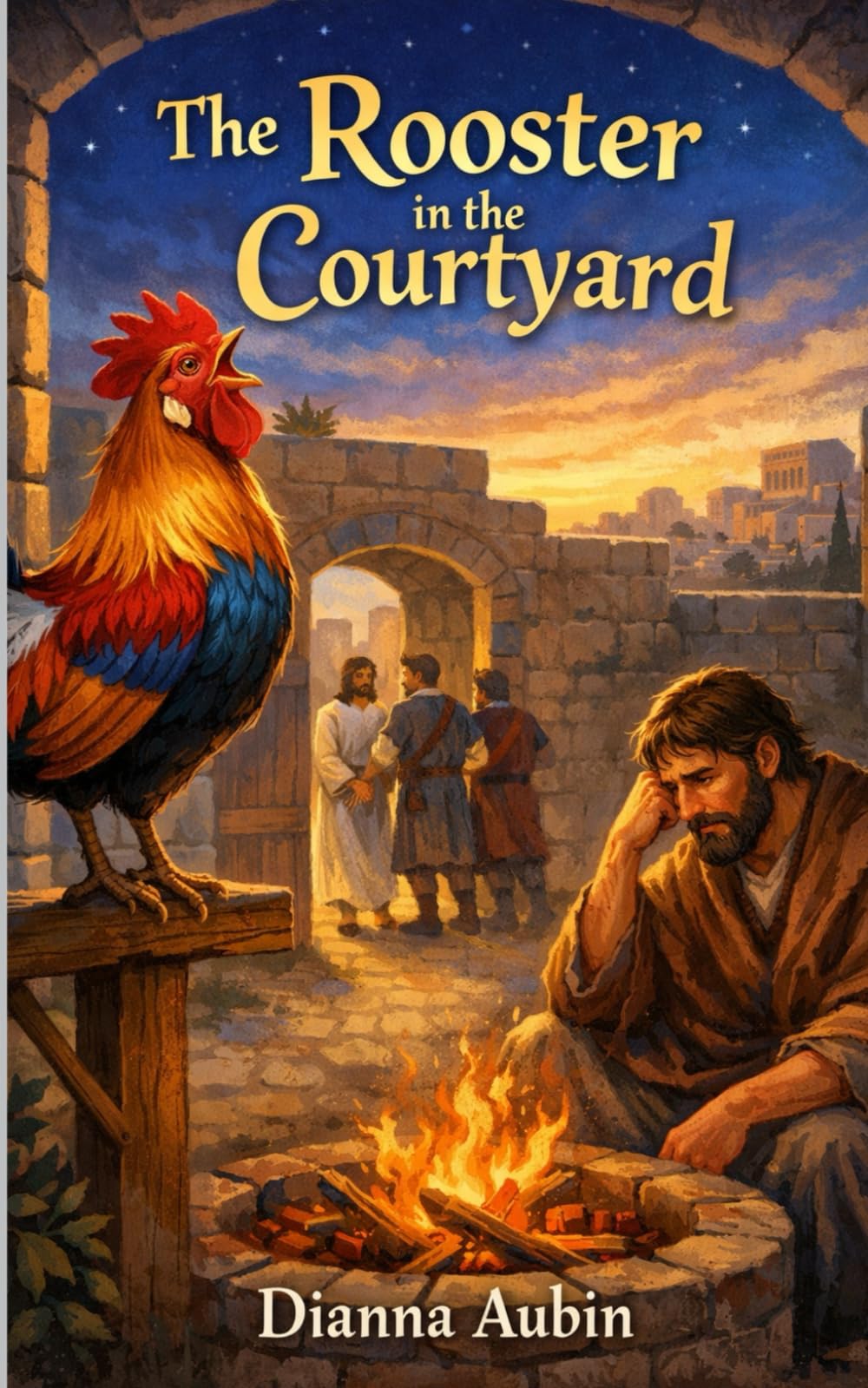 The Rooster in the Courtyard (The Little Lantern Bible Series)
