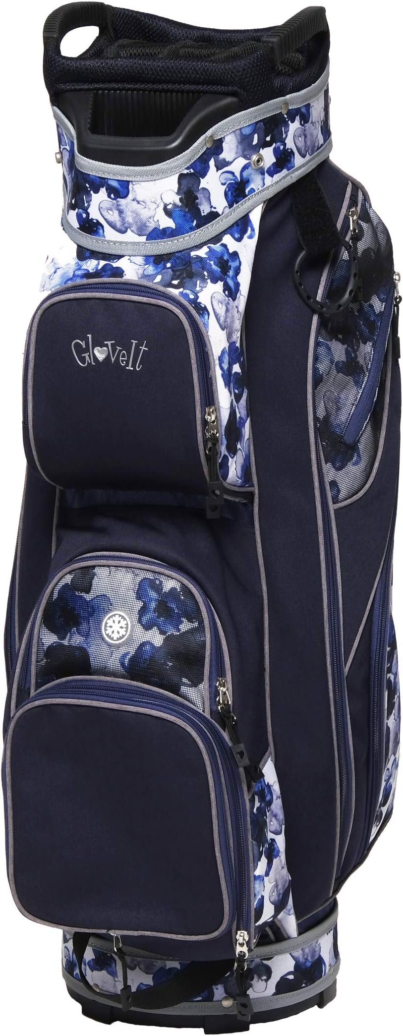 Glove It Women's Ladie's Golf Lightweight Nylon Cart Bag with 14 Dividers, Putter Well, Rain Hood & 9 Easy-Access Pockets Handbags