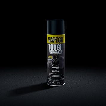 RAPTOR 1K Tough Undercoating, Professional Grade Protective Truck Spray Paint, Extra Durable, 16 oz