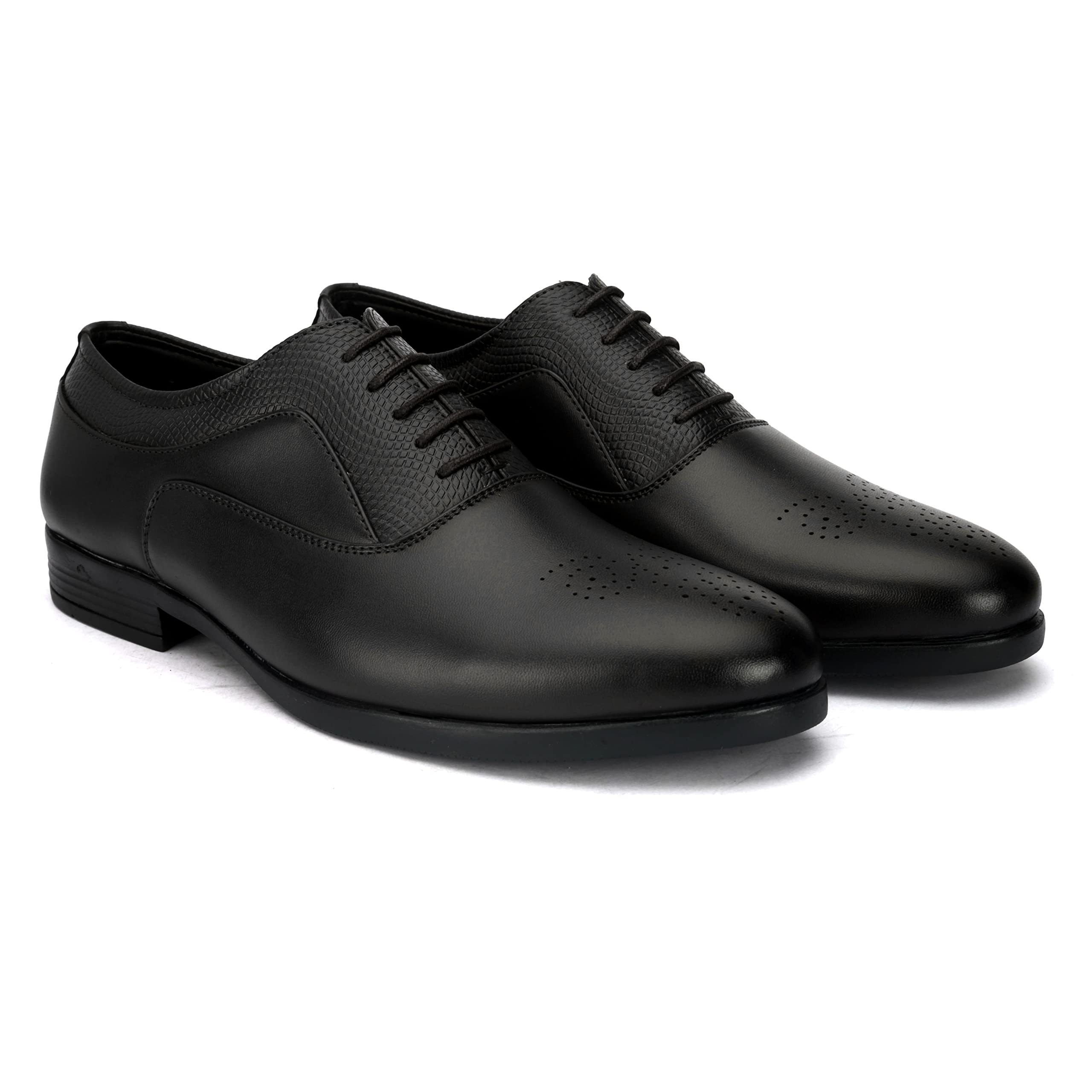 STANPHORD Mens Harmony Black Formal Shoes_6 UK (TPAJ 5006) (B0D7MCRL4V) Amazon Price History, Amazon Price Tracker