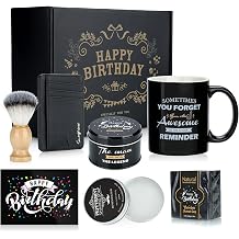 Birthday Gifts for Men Who Have Everything, Mens Birthday Gift Ideas, Unique Personalized Birthday Gifts Box for Dad Boyfriend Husband Brother Coworker, Thank You Gifts Presents Baskets for Him