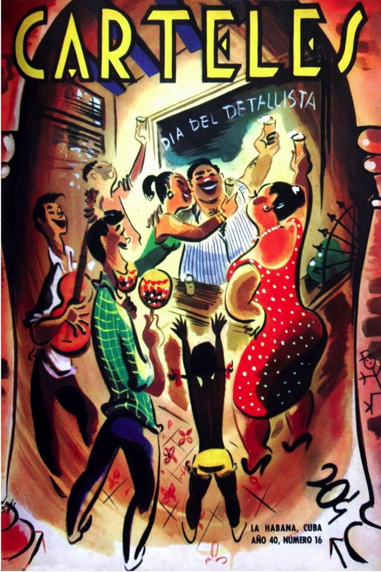 11"x 17" Poster. el Hombre de Maisinicu. Arte Cubano. Decor