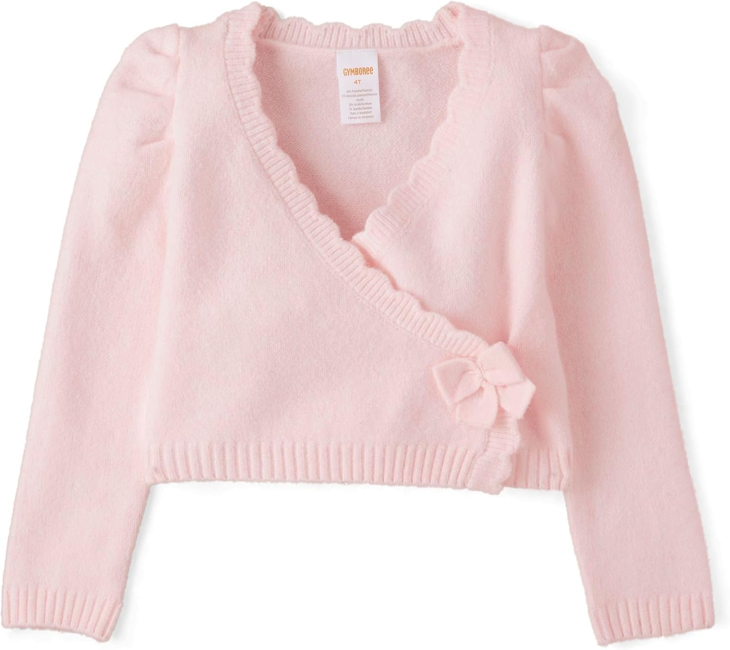 Gymboree Girls and Toddler Ballerina Wrap Front Sweater
