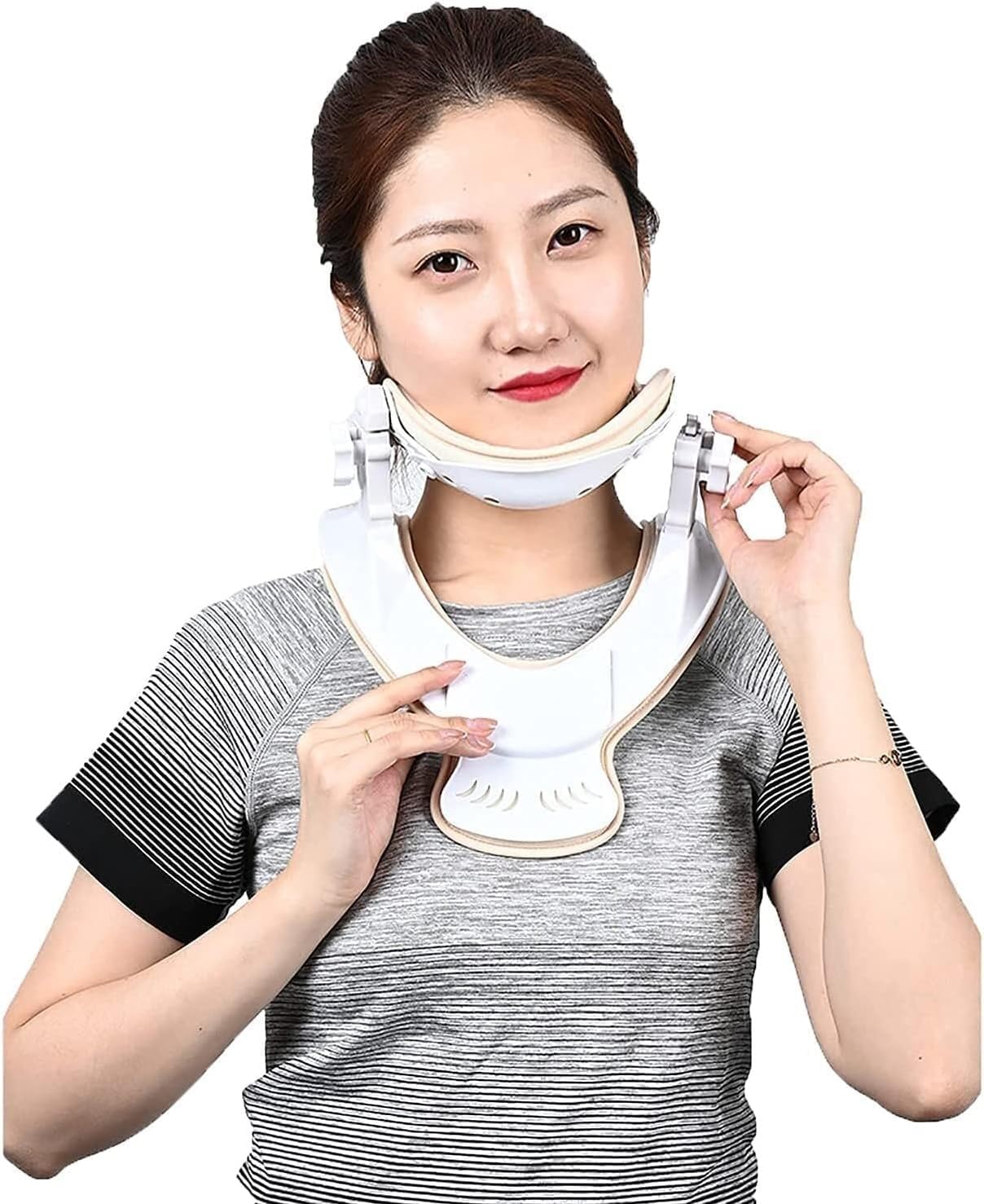 Neck brace pour soulager les cervicales des employés de bureau sédentaires