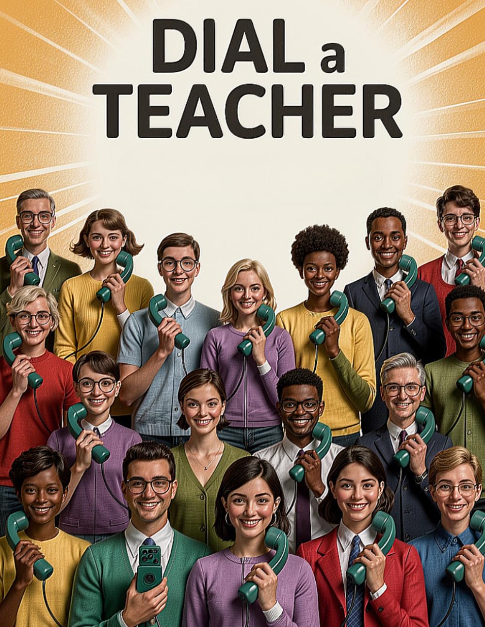 DIAL A TEACHER - A Free Tutor for the People the Internet Forgot (Reach Them All)