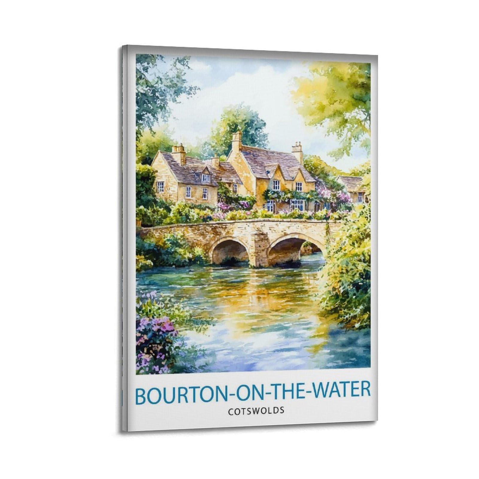 xiaoxiaoshen Bourton Canvas Poster Wall Art Prints Room Aesthetic Murals Bedroom And Living Decorations 20x30inch(50x75cm)