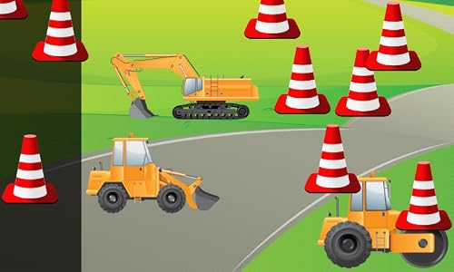 Digger Puzzles For Toddlers And Kids : Play With Construction Vehicles ! Educational Puzzle Games - Free App #TOP5