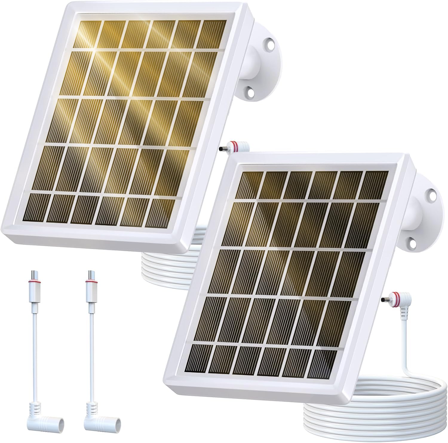 Panneau solaire pour caméra Ring - Évitez la panne de batterie de vos caméras